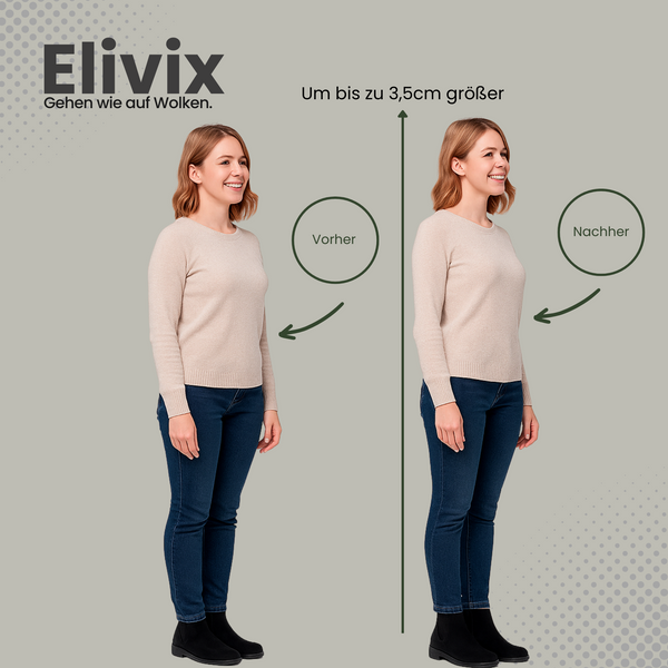 Elivix Unsichtbare Einlegesohlen